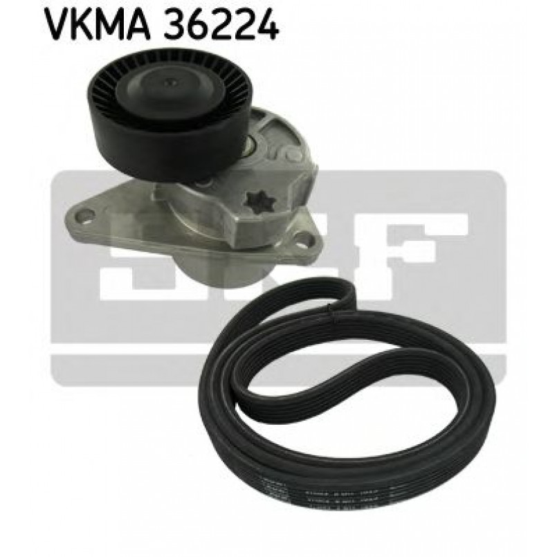 VKMA 36224 SKF Комплект доріжкового ремня